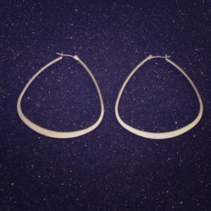 Silver Hoop Earring